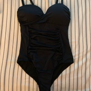 Black bathing suit